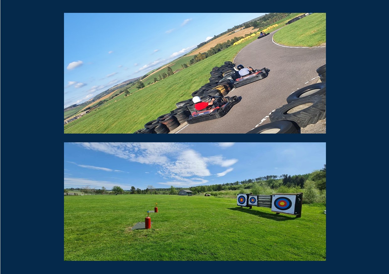 Archery and Axe Throwing at Deeside Activity Park